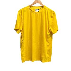 Rudis Yellow A Way of Life Wrestling Short Sleeve Men's T-Shirt‎ Size Large